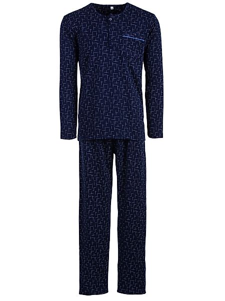 Lucky Schlafanzug Thermo Pyjama Set Langarm günstig online kaufen