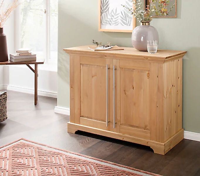 Home affaire Sideboard »Meliss«, Kommode im klassischen Landhausstil, Massi günstig online kaufen