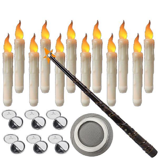 Coonoor LED-Kerze Flackernde Schwebende Kerzen mit günstig online kaufen