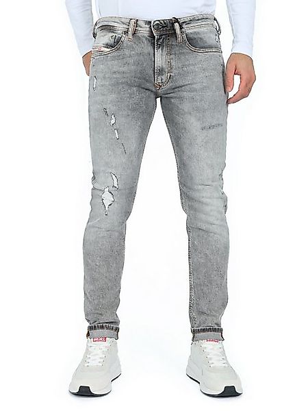 Diesel Skinny-fit-Jeans Destroyed Look - 1979 Sleenker R86AT günstig online kaufen