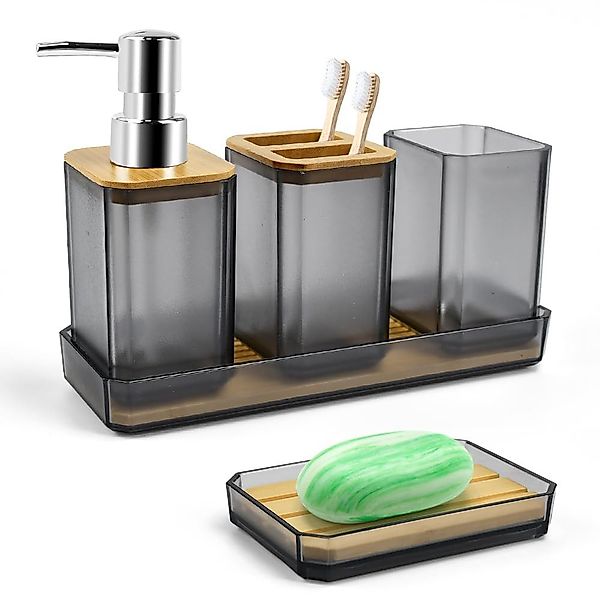 Coonoor Badaccessoire-Set Badezimmer Set 5 Teile, günstig online kaufen