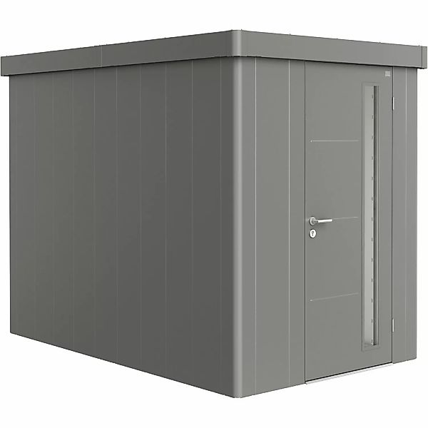 Biohort Gerätehaus Neo 3A Standardtüre Quarzgrau-Metallic günstig online kaufen