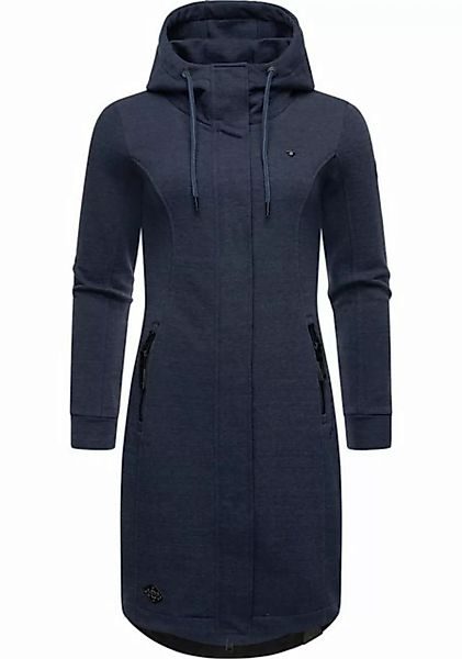 Ragwear Kurzmantel "Letti Long", Übergangsjacke aus Fleece mit Kapuze günstig online kaufen