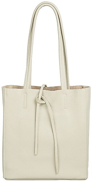 Caspar Schultertasche Mittelgroße Leder Shopper Damen Tasche - CLASSIC LINE günstig online kaufen