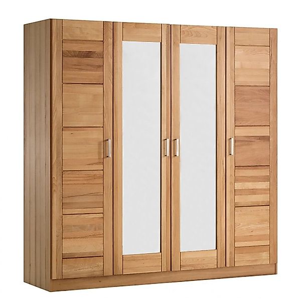 Meble Stolrus Kleiderschrank Pia 4S (Kernbuche) günstig online kaufen