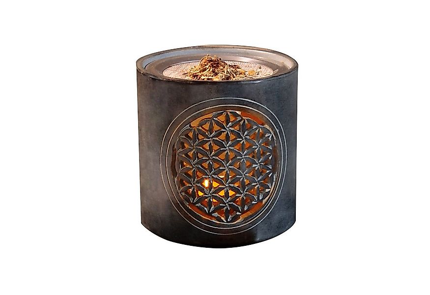 PranaHaus Räucherstövchen Blume des Lebens günstig online kaufen