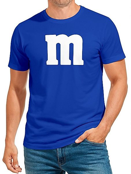 MoonWorks Print-Shirt Herren T-Shirt Gruppen-Kostüm M Aufdruck Kostüm Fasch günstig online kaufen