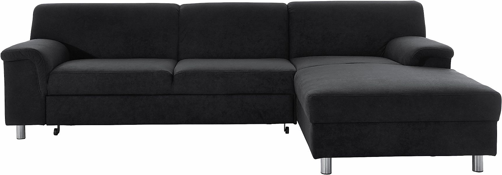 INOSIGN Ecksofa "Jamie, modern und elegant, Fußhöhe 9cm, L-Form,", wahlweis günstig online kaufen