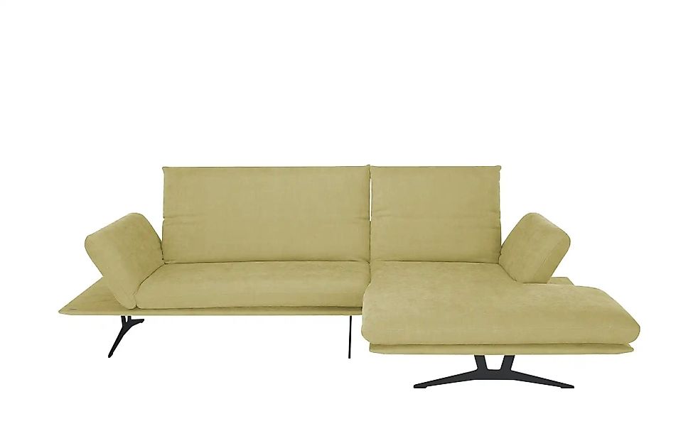 KOINOR Ecksofa  aus Flachgewebe Francis  ¦ grün ¦ Maße (cm): B: 284 H: 93 T günstig online kaufen