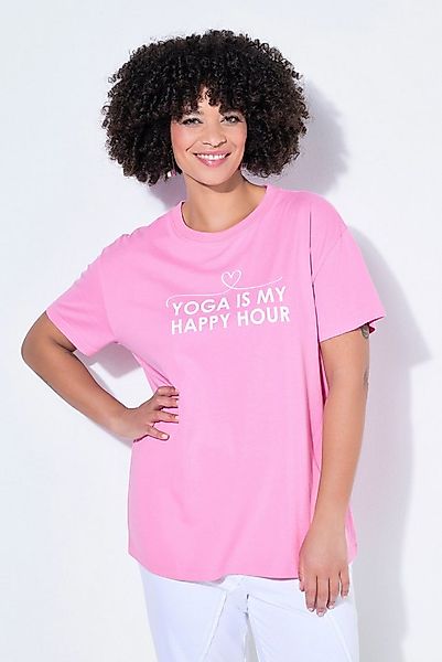 Angel of Style T-Shirt T-Shirt oversized Yoga-Schriftzug günstig online kaufen