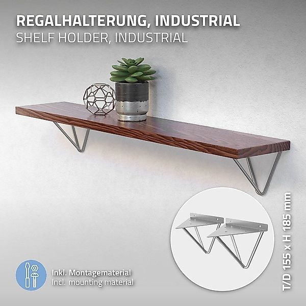 ML-DESIGN Wandregalhalter Regalhalterung Winkel Halterung für günstig online kaufen
