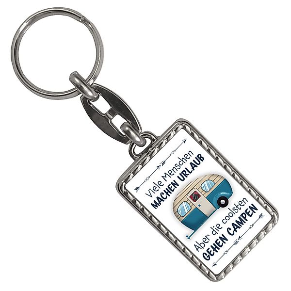 speecheese Schlüsselanhänger Die coolsten gehen campen günstig online kaufen