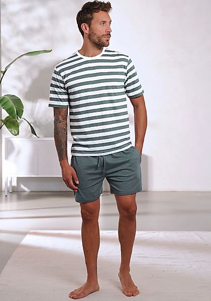 H.I.S Pyjama 1 Stück, 2 tlg. Schlafanzug aus Baumwoll-Mix günstig online kaufen