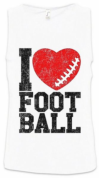 Urban Backwoods Tanktop I Love Football II Ärmelloses T-Shirt American US U günstig online kaufen