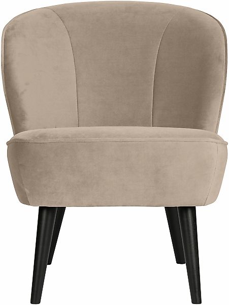 WOOOD Sessel "Sara", weich gepolstert, 4-Fuß Gestell, H 71 cm x B 59 cm günstig online kaufen