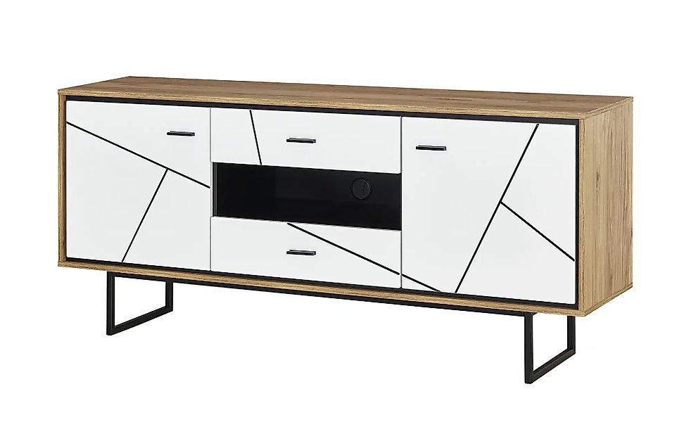 Kommode  Arezzo ¦ holzfarben ¦ Maße (cm): B: 167 H: 74,3 T: 40.0 Kommoden & günstig online kaufen