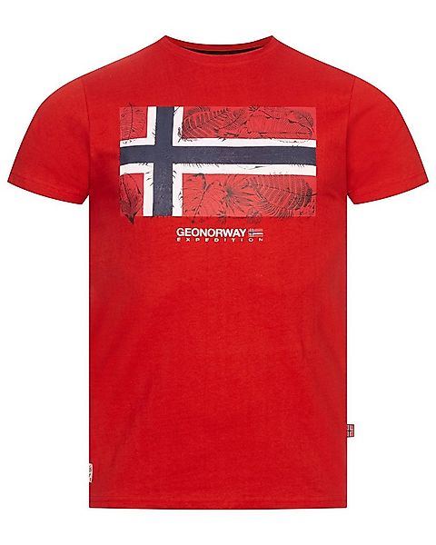 Geographical Norway Kurzarmshirt Geographical Norway T-Shirt Herren Shirt H günstig online kaufen
