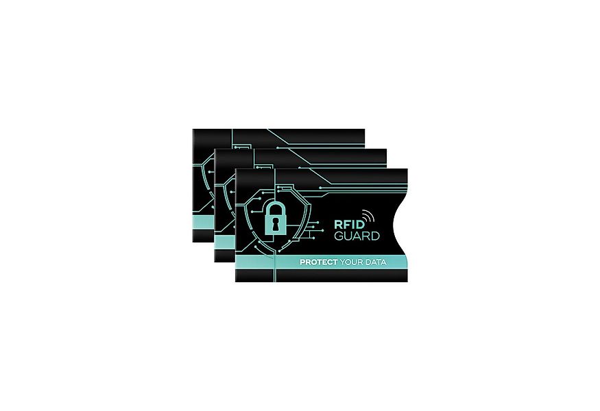 Tec-Expert Geldbörse RFID GUARD 3x NFC Scan Blocker Schutz Hülle Set Karte günstig online kaufen