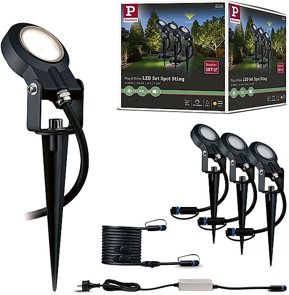 Paulmann LED Gartenstrahler Plug & Shine, günstig online kaufen
