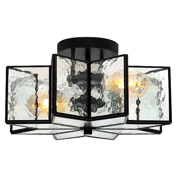 MLT&RIDDLE Deckenleuchte 2-Licht 41cm Einzigartige Sternförmige günstig online kaufen