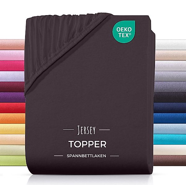 Carpe Sonno Spannbettlaken Topper Spannbetttuch Jersey günstig online kaufen
