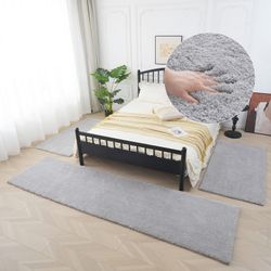 my home Hochflor-Bettumrandung "Microfaser Teppich Magong, besonders weich, günstig online kaufen