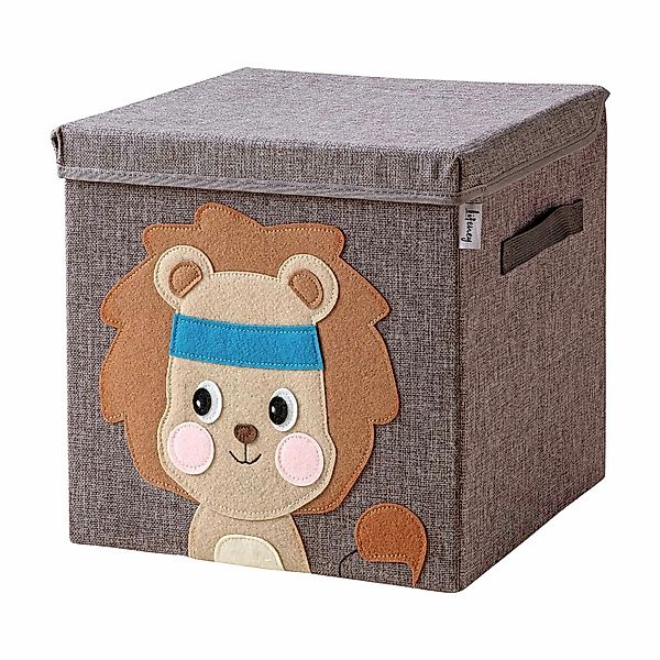 Lifeney Faltbox Aufbewahrungsbox mit Deckel Löwe günstig online kaufen