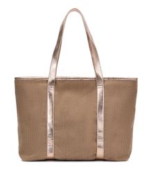 ITALYSHOP24 Schultertasche Damen Cordtasche Shopper Tote günstig online kaufen