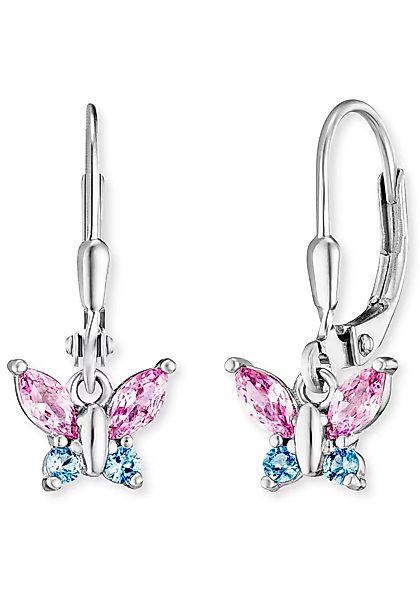 Herzengel Paar Ohrhänger "Schmetterling, HEE-BUTTERFLY1-ZI-H", mit Zirkonia günstig online kaufen