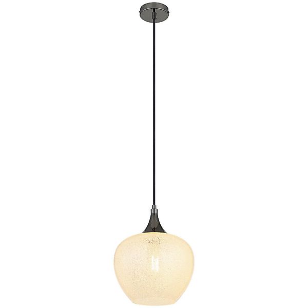 GLOBO Pendelleuchte MAXY 15548HK klar schwarz Chrom Acryl Metall H/D: ca. 1 günstig online kaufen