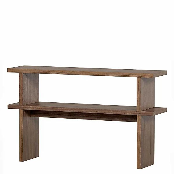 Konsolentisch Couchtable in Nussbaumfarben 120x72x30 cm günstig online kaufen