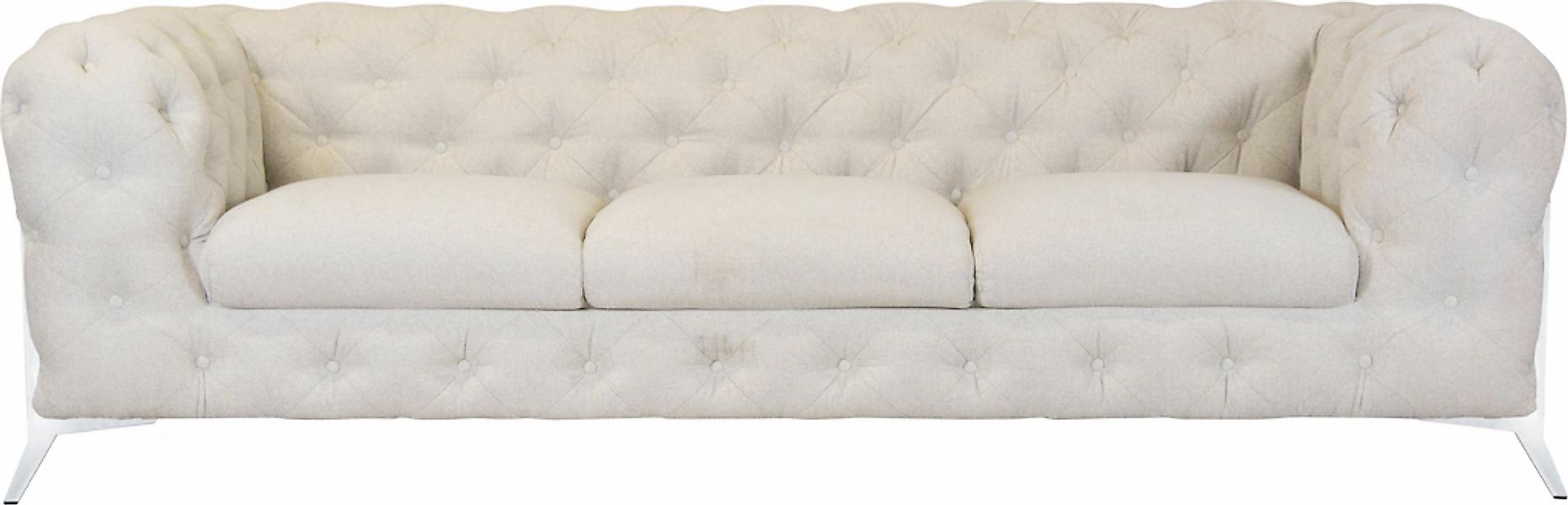 Home affaire Chesterfield-Sofa "Amaury" aufwändige Knopfheftung, moderne Ch günstig online kaufen