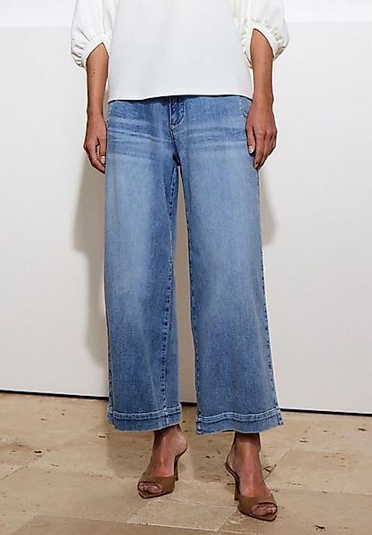 MORE&MORE Culotte Blue Denim Culotte günstig online kaufen