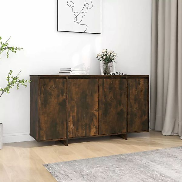 Sideboard Reuchereiche 135x41x75 Cm Spanplatte günstig online kaufen