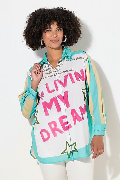 Angel of Style Hemdbluse Hemdbluse oversized Rücken mit Weihnachtstier günstig online kaufen