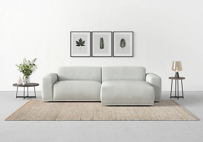 TRENDMANUFAKTUR Ecksofa "Braga, mit hochwertigem Kaltschaum, L-Form, in Cor günstig online kaufen