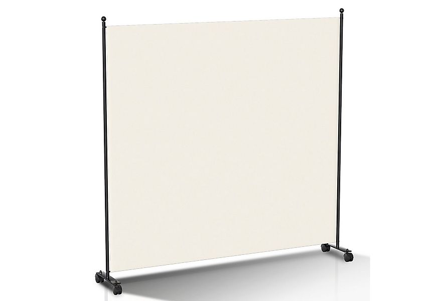 Clanmacy Paravent Raumteiler auf Rollen Sichtschutz Spanische Wand Trennwan günstig online kaufen