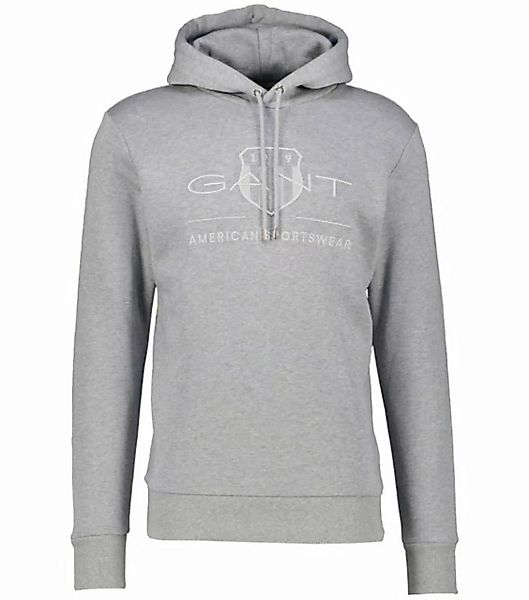Gant Sweatshirt Herren Hoodie TONAL ARCHIVE SHIELD Regular Fit (1-tlg) günstig online kaufen