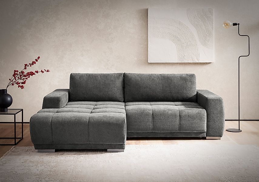 INOSIGN Ecksofa Bolero L-Form, wahlweise mit günstig online kaufen