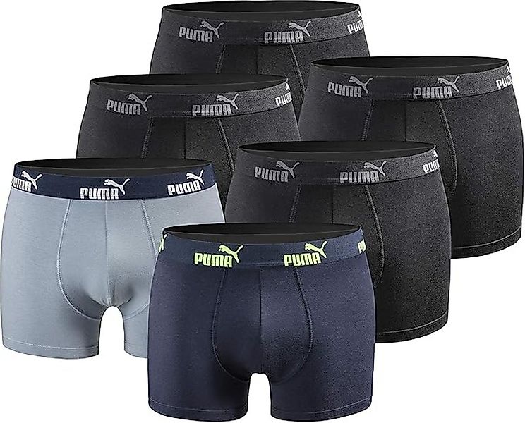 PUMA Boxershorts Puma 6er Pack Herren Basic Limited Edition günstig online kaufen