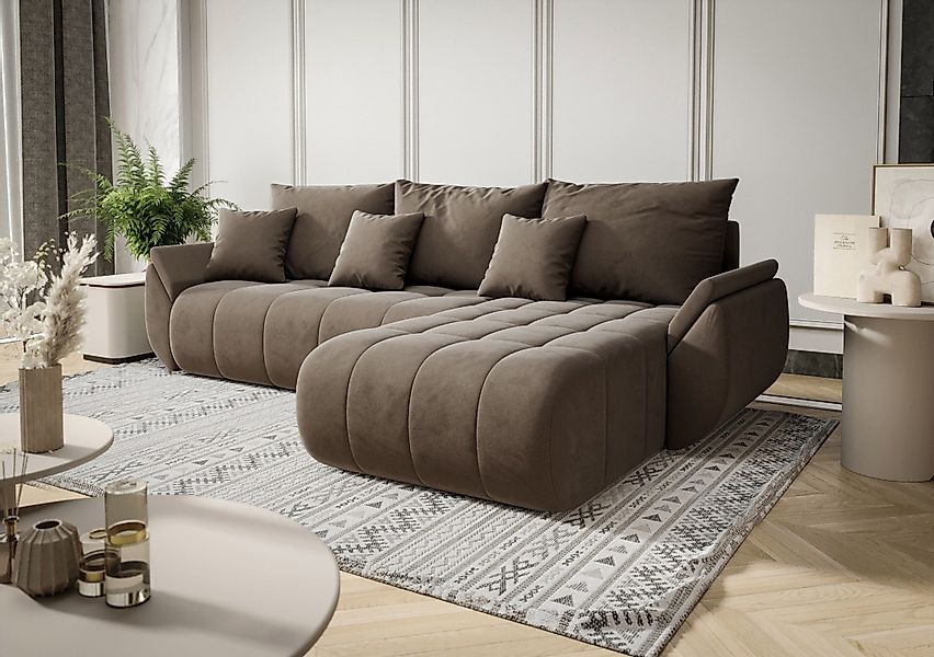 Fun Möbel Ecksofa Sofa Schlafsofa AKITA günstig online kaufen