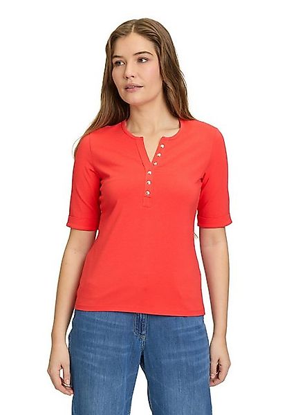 Betty Barclay Kurzarmshirt Betty Barclay Basic Shirt mit Knöpfen (1-tlg) Fo günstig online kaufen