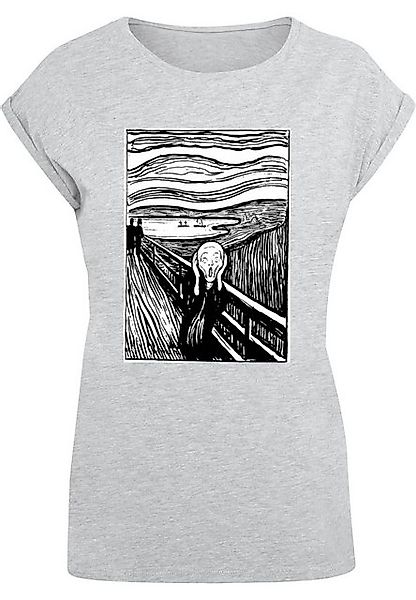 Merchcode T-Shirt Merchcode Damen Ladies APOH - Munch Lino T-Shirt (1-tlg) günstig online kaufen