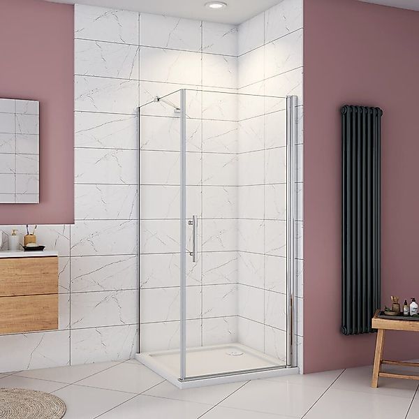 duschspa Eckdusche 195cm Eckeinstieg Duschkabine Duschabtrennung günstig online kaufen