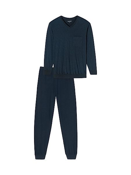 Schiesser Pyjama Comfort Essentials (2 tlg) schlafanzug schlafmode bequem günstig online kaufen
