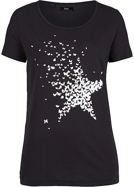 Flammgarn-Shirt aus Bio-Baumwolle, kurzarm günstig online kaufen