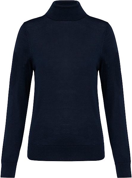 Kariban Sweatshirt Merino-Damenpullover mit Rollkragen günstig online kaufen