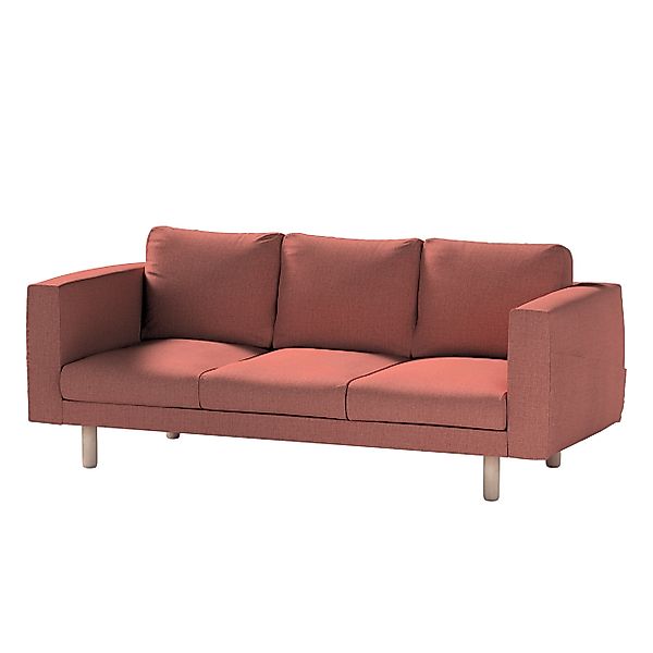 Bezug für Norsborg 3-Sitzer Sofa, cognac braun, Norsborg 3-Sitzer Sofabezug günstig online kaufen