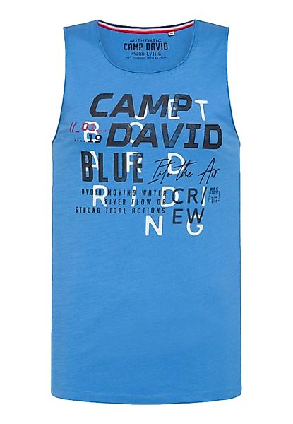 CAMP DAVID Tanktop Tanktop ärmelloses T-Shirt günstig online kaufen