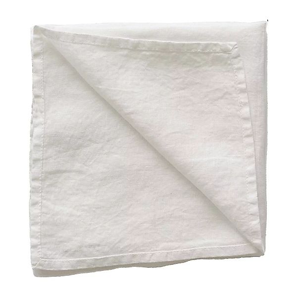 Washed linen Serviette offwhite günstig online kaufen